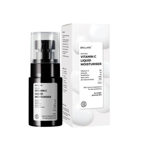 Picture of Brillare Science Vitamin C Liquid Moisturizer for Bright, Glowing Skin 30ml