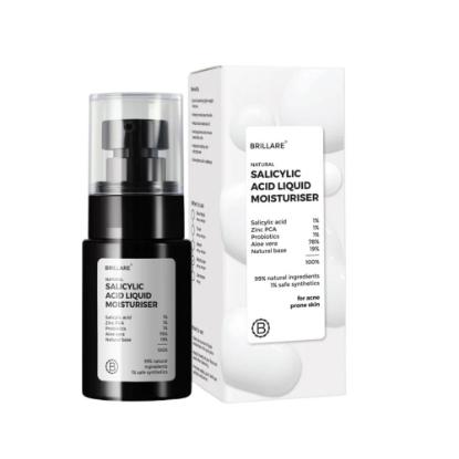 Picture of Brillare Science Salicylic Acid Liquid Moisturizer for Oily, Acne Prone Skin 30ml
