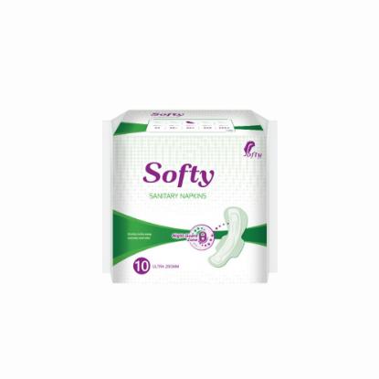 Picture of Softy Sanitary Napkins Ultra Thin 290mm (Pack of 10)