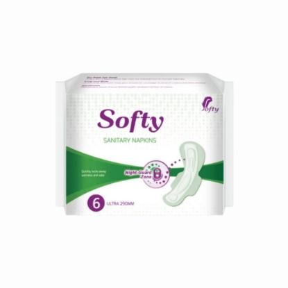 Picture of Softy Sanitary Napkin Ultra Thin 290mm (Pack of 6)