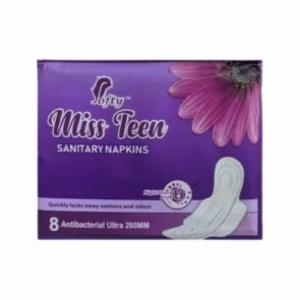 Picture of Softy Sanitary Napkin Ultra Miss Teen 260mm (Pack of 8)