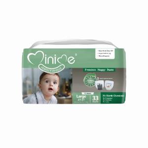 Picture of Minime Baby Diaper Large (Pack of 33)