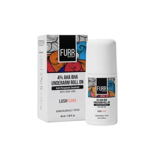 Picture of FURR 4% AHA BHA Under Arm Roll On - Flora Fragrance - 40ml