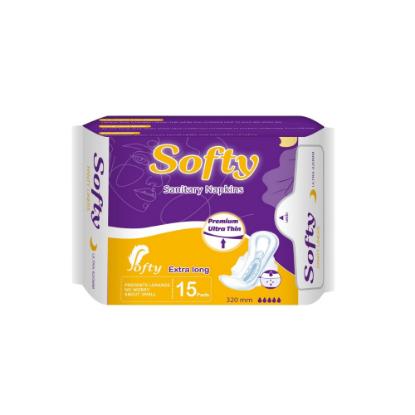 Picture of Softy Sanitary Napkin Premium Ultra 320mm (Pack of 15)