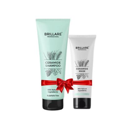 Picture of Brillare Science Ceramide Shampoo Buy 1 & Get 1 Free Ceramide Mask 