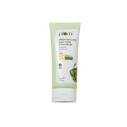 Picture of Plum Green Tea & Zinc Super-Matte Sunscreen Gel 50gm
