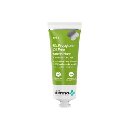 Picture of The Derma Co. 5% Propylene Oil Free Moisturizer with Propylene Glycol & Hyaluronic Acid 100gm