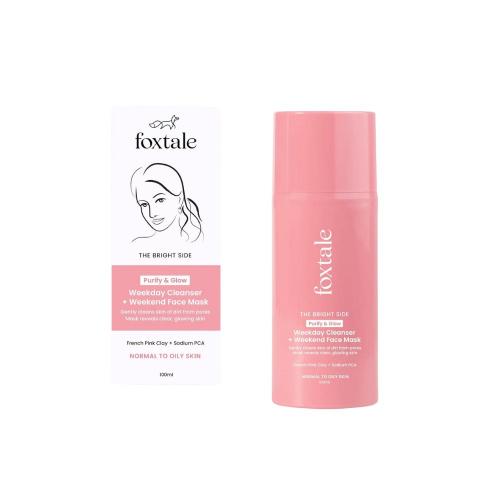 Picture of Foxtale Purify & Glow Cleanser + Mask 100ml