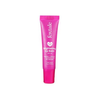 Picture of Foxtale Glazed Lips Brightening Lip Balm- Pink Glaze 12gm