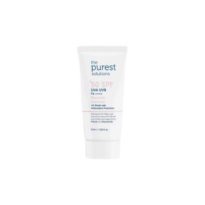Picture of The Purest Solutions Blemish Defense UVA/UVB Antioxidant Protection For Blemish Prone Skin 50+ SPF 15ml