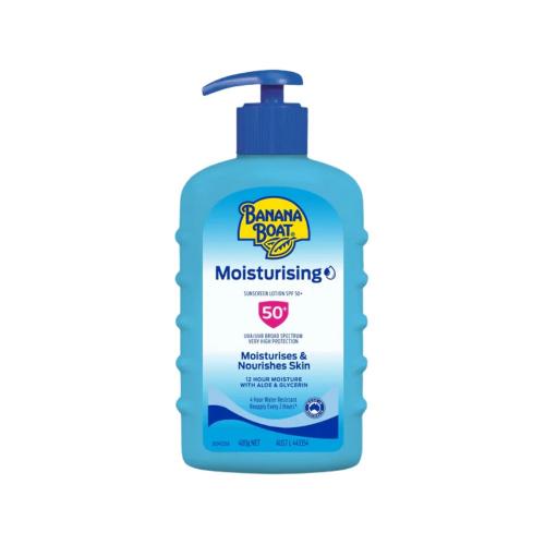 Picture of Banana Boat Moisturizing Sunscreen Lotion SPF 50+ 400gm