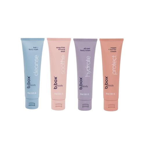 Picture of B.Box Baby Bath + Skincare Mini Travel Starter Set 4pcs 60ml