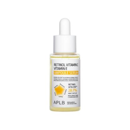 Picture of APLB Retinol Vitamin C Vitamin E Ampoule Serum 40ml