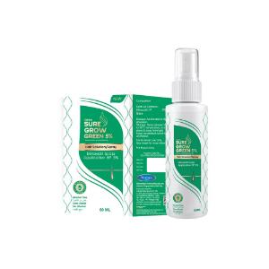 Picture of Sure Grow Green 5% Hair Solution Spray 60ml