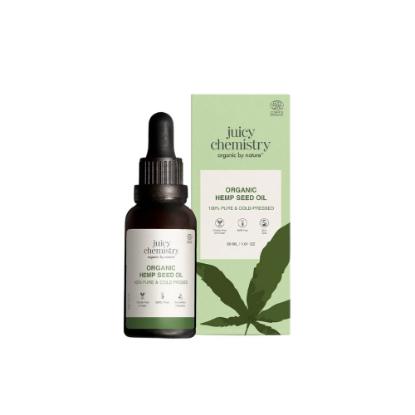 Picture of Juicy Chemistry Cold Pressed Hemp Seed Oil 30ml