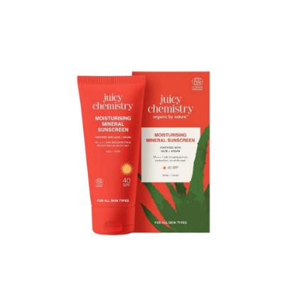 Picture of Juicy Chemistry SPF 40+ PA++++ Moisturizing Mineral Sunscreen 50gm