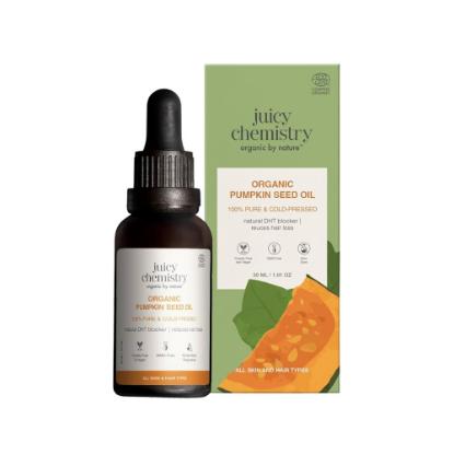 Picture of Juicy Chemistry 100% Pure & Organic Cold Pressed Pumpkin Seed Carrier Oil 30ml