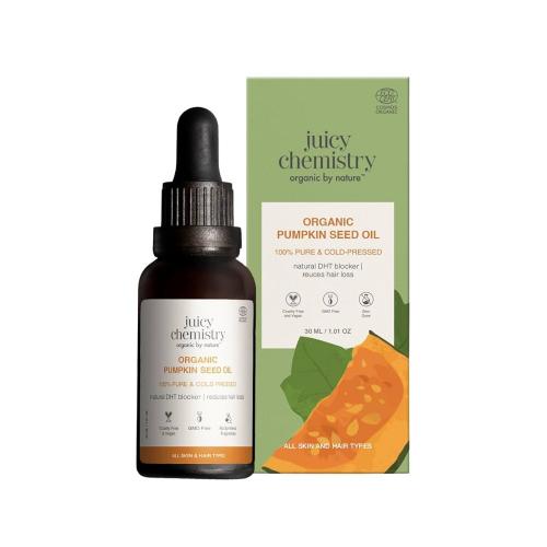 Picture of Juicy Chemistry 100% Pure & Organic Cold Pressed Pumpkin Seed Carrier Oil 30ml