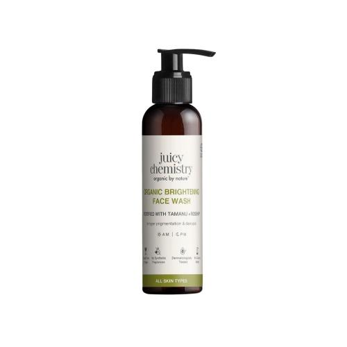 Picture of Juicy Chemistry Organic Brightening Face Wash With Tamanu, Kakadu Plum And Frankincense 110ml
