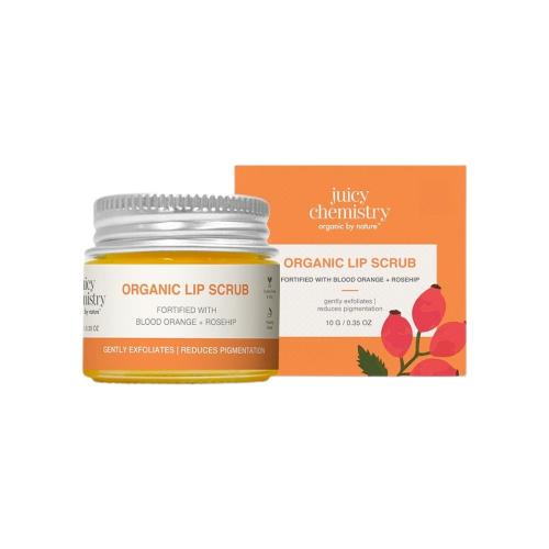 Picture of Juicy Chemistry Blood Orange And Rosehip Lip Scrub 10gm