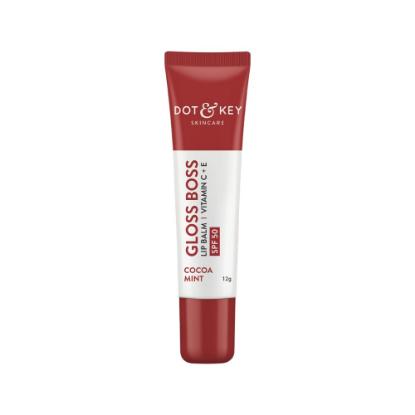Picture of Dot & Key Vitamin C+E Lip Balm With SPF 50+ Cocoa Mint 12gm