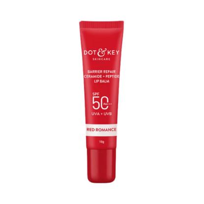 Picture of Dot & Key Ceramide + Peptide Lip Balm SPF 50+ PA+++ (Red Romance) 10g