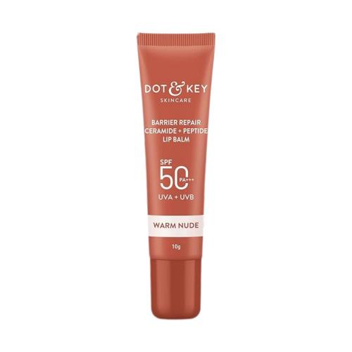 Picture of Dot & Key Ceramide + Peptide Lip Balm SPF 50+ PA+++ (Warm Nude) 10g