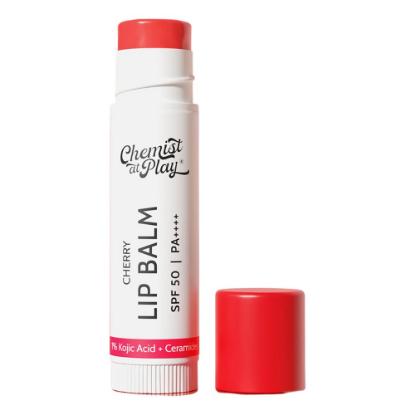 Picture of Chemist At Play Cherry Lip Balm SPF 50++++ with Kojic Acid 4.5gm