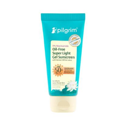 Picture of Pilgrim 5% Niacinamide  Oil-Free Superlight Gel Sunscreen 50+ PA++++ 40ml