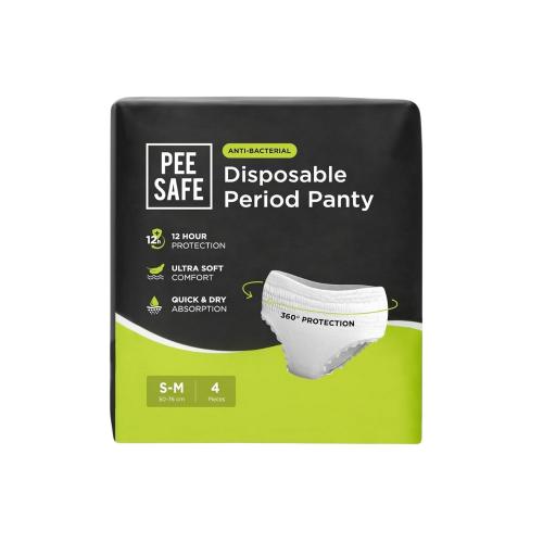 Picture of Pee Safe Disposable Period Panty - Small to Medium (Pack of 4)