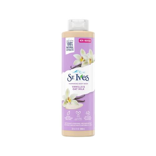 Picture of ST. Ives Vanilla & Oat Milk Pampering Body Wash 650ml 