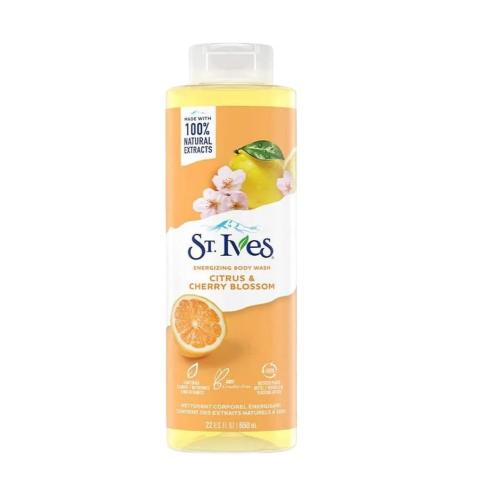 Picture of ST. Ives Citrus & Cherry Blossom Energizing Body Wash 650ml 