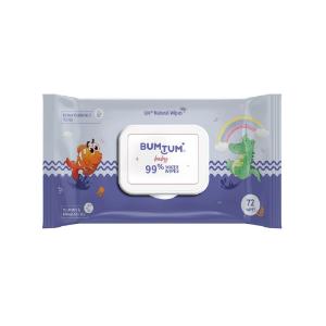 Picture of Bumtum Baby Gentle Soft Moisturizing Wet Wipes 72pcs 