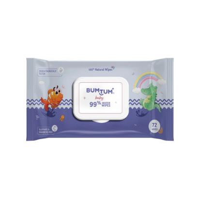 Picture of Bumtum Baby Gentle Soft Moisturizing Wet Wipes 72pcs 