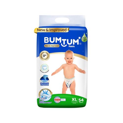 Picture of Bumtum Baby Diaper Pants Ultrasoft (XL-54pcs)