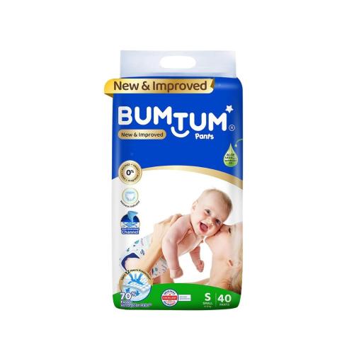 Picture of Bumtum Baby Diaper Pants Ultrasoft (S-40pcs)