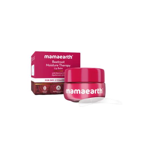 Picture of Mamaearth Beetroot Moist Therapy Lip Balm with Beetroot & Hyaluronic Acid 15gm 