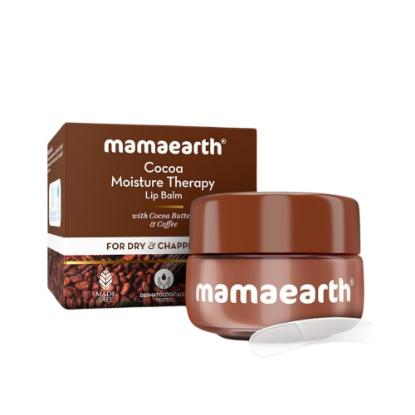 Picture of Mamaearth Cocoa Moisture Therapy Lip Balm with Cocoa & Coffee 15gm