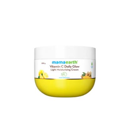 Picture of Mamaearth Vitamin C Daily Glow Moisturizing Cream with Vitamin C & Turmeric 200gm