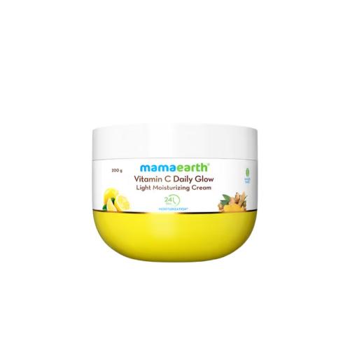 Picture of Mamaearth Vitamin C Daily Glow Moisturizing Cream with Vitamin C & Turmeric 200gm