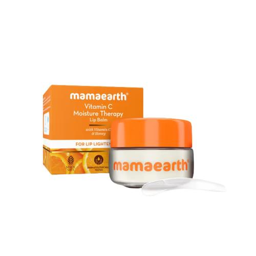Picture of Mamaearth Vitamin C Moisture Therapy Lip Balm with Vitamin C & Honey 15gm