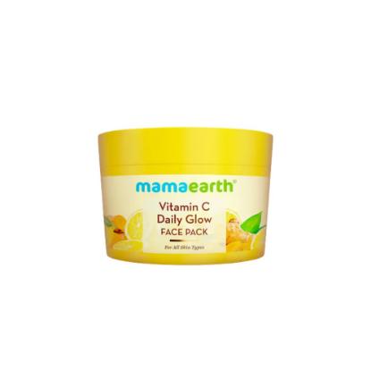 Picture of Mamaearth Vitamin C Daily Glow Face Pack with Vitamin C & Turmeric 200gm