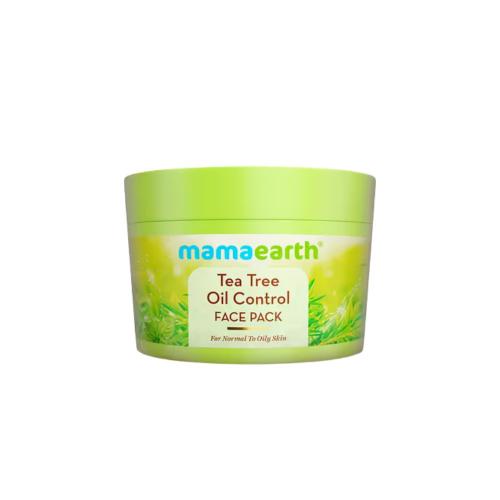 Picture of Mamaearth Tea Tree Oil Control Face Pack with Tea Tree & Salicylic Acid 200gm