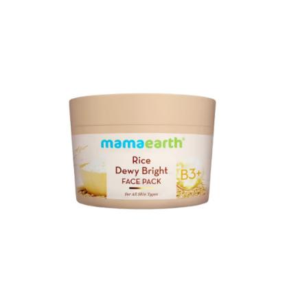 Picture of Mamaearth Rice Dewy Bright Face Pack with Rice Water & Niacinamide 200gm 