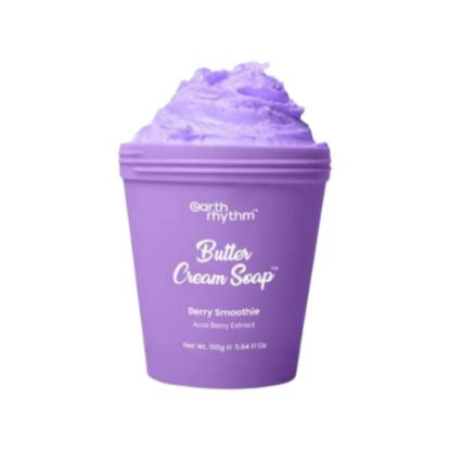 Picture of Earth Rhythm Berry Smoothie Buttercream Soap 160gm