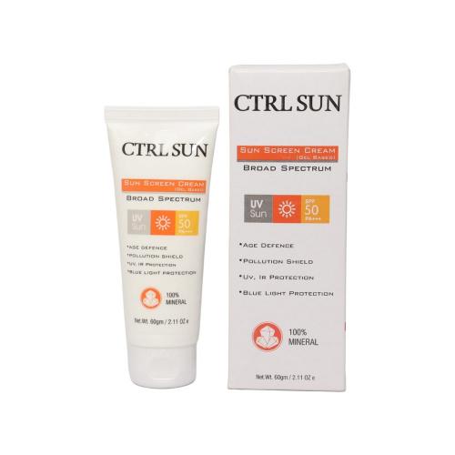 Picture of CTRL Sunscreen Cream SPF 50 Gel Based 60gm