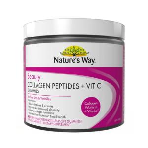 Picture of Nature's Way Beauty Collagen Peptides + Vitamin C 40 Gummies 