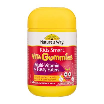 Picture of Nature's Way Kids Smart Vita Gummies Multivitamin for Fussy Eater 60 Capsules