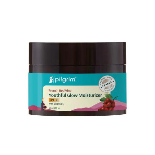 Picture of Pilgrim Red Vine Face Cream SPF 30 With Vitamin C & Rosehip Oil (PA+++) 50gm