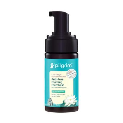 Picture of Pilgrim Salicylic & Glycolic Acid Foaming Face Wash 120ml